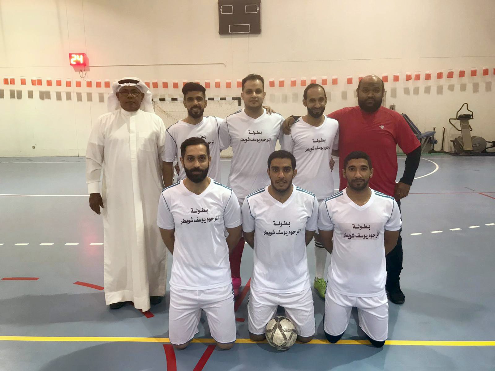 تأهل فريق جمعية مدينة عيسى الخيرية الاجتماعية للدوري النصف نهائي في بطولة المرحوم يوسف شويطر الرمضانية